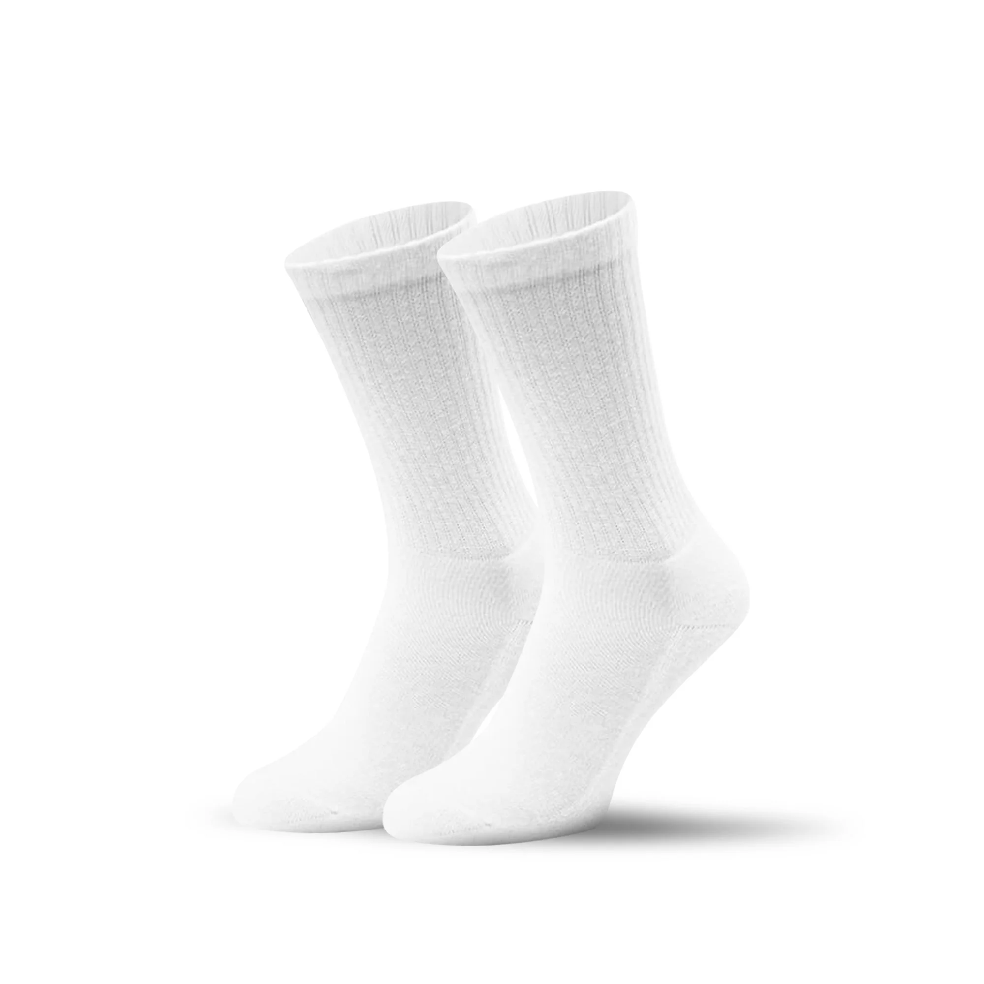 Chaussettes personnalisées — Blanc
