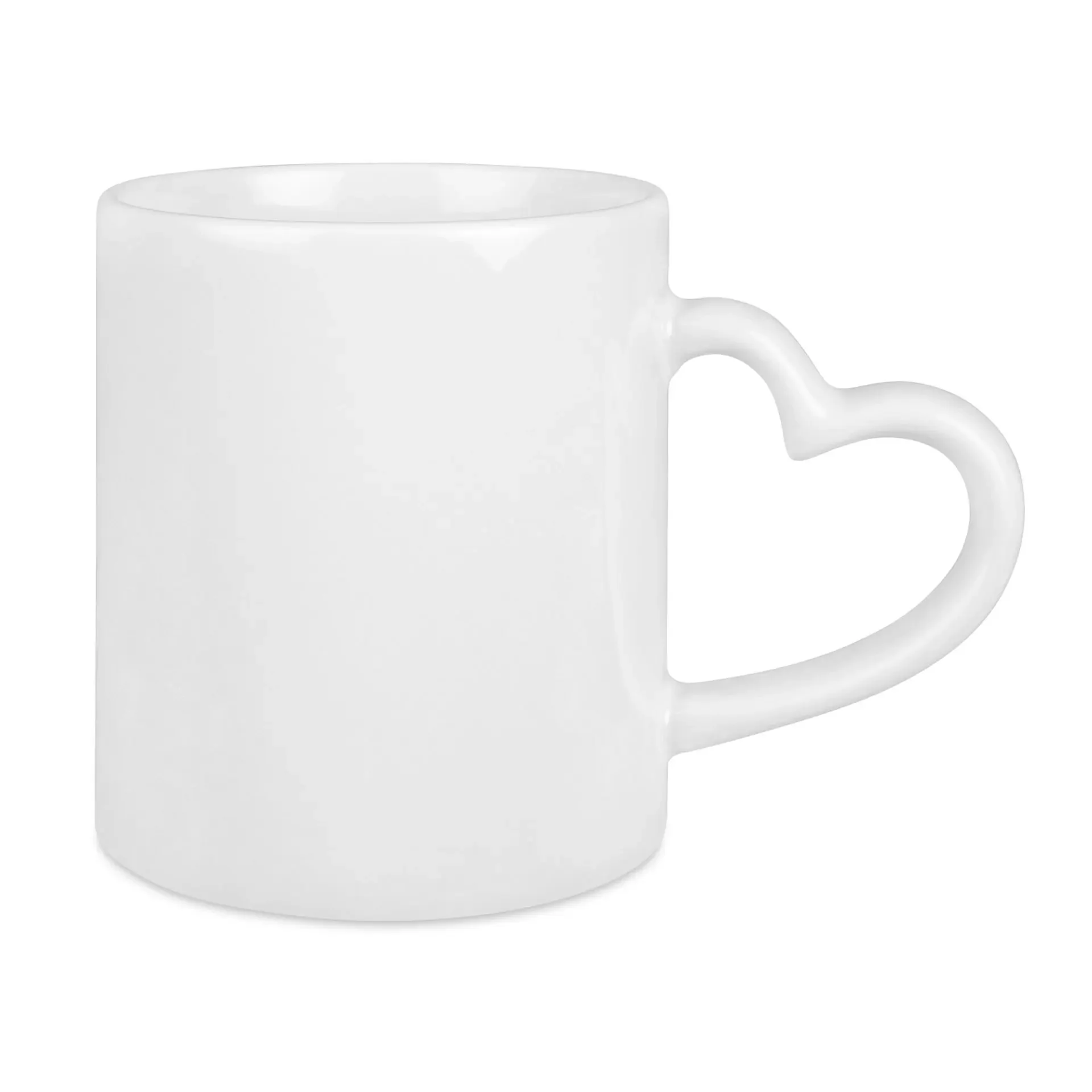 Mug cœur — Blanc